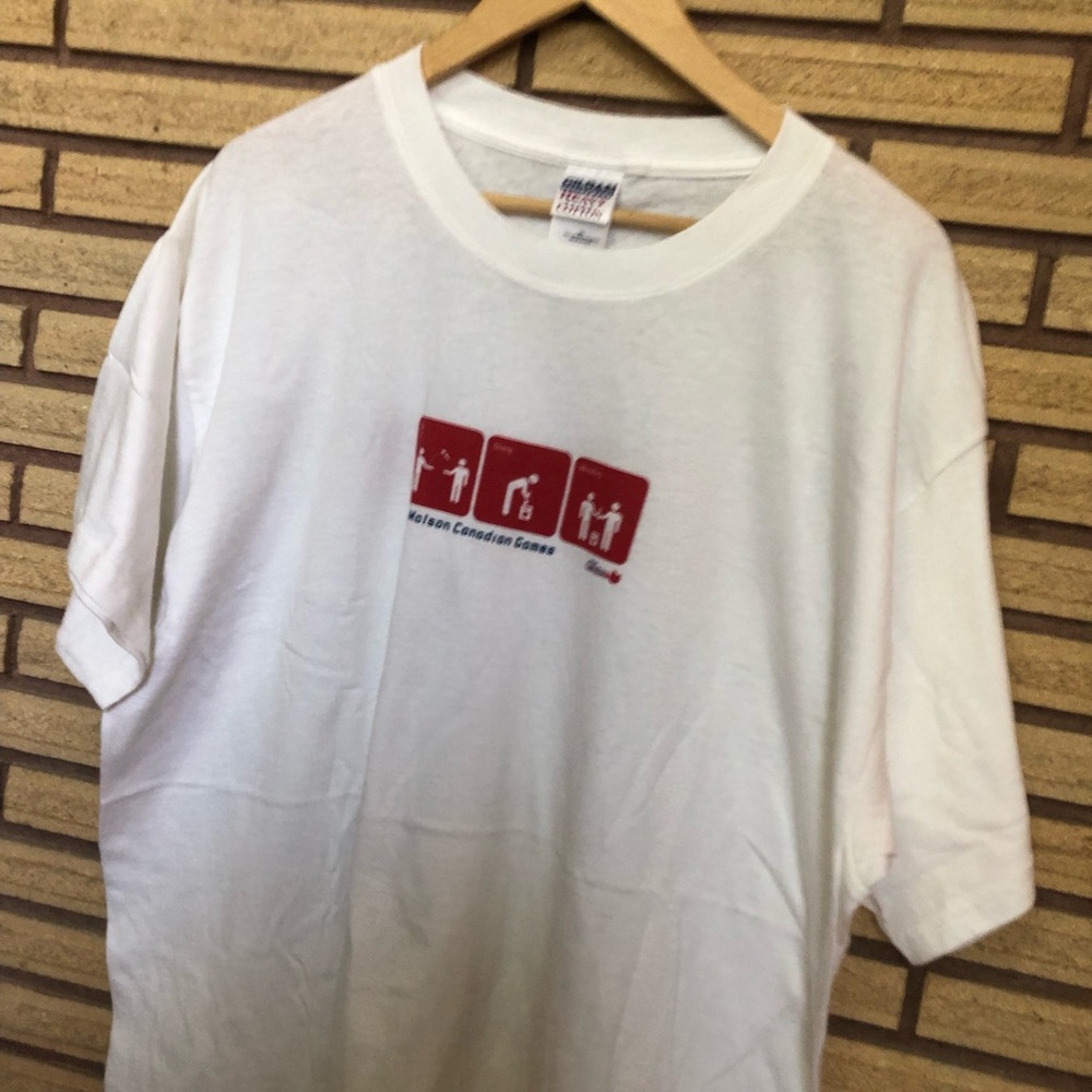 90's Molson Canadian Games T-Shirt - XL - Beer Tee - Beer T-Shirt - Molson Beer